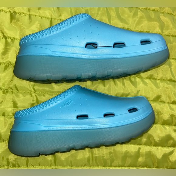 NWT BigKids Sz-4 UGG🧢Blue Sandals-Very Rugged Australian Outback Fun, So Comfy🎄 - Picture 8 of 16